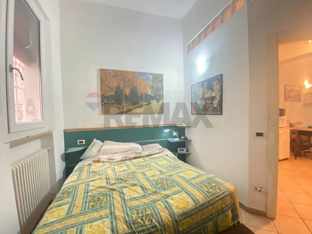 Bedrooms - Studio Apartment with Terrace in Ferrara Centre