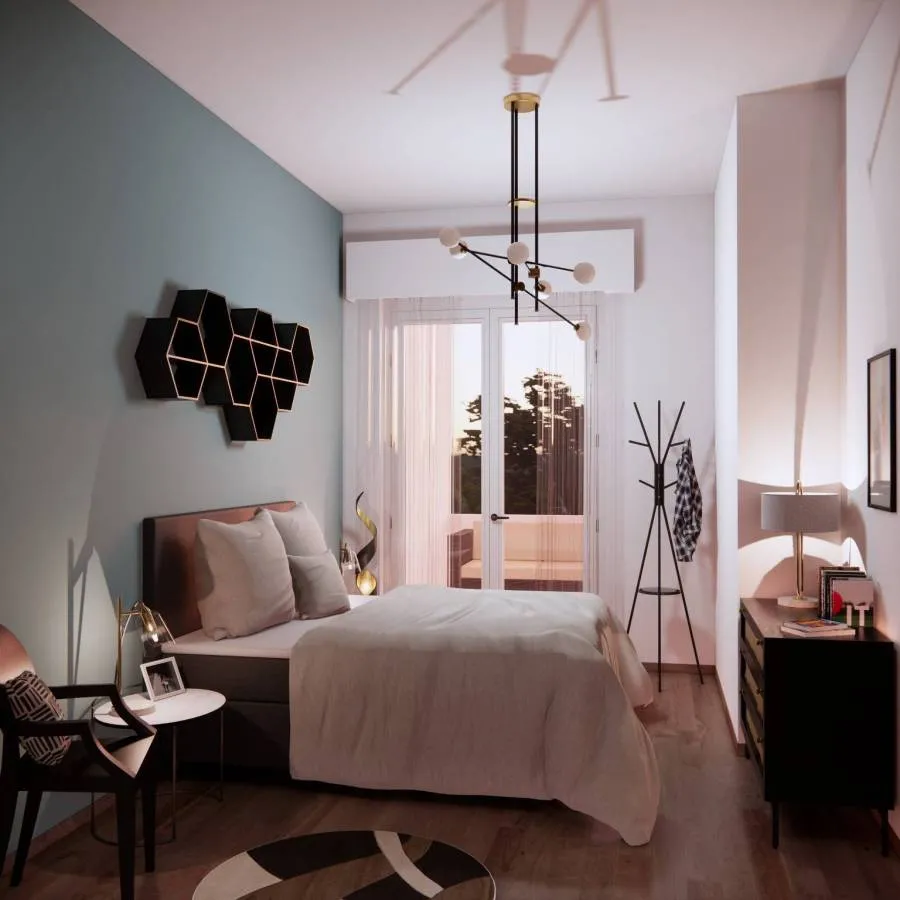 Bedrooms - Apartment with Large Terrace in Corciano