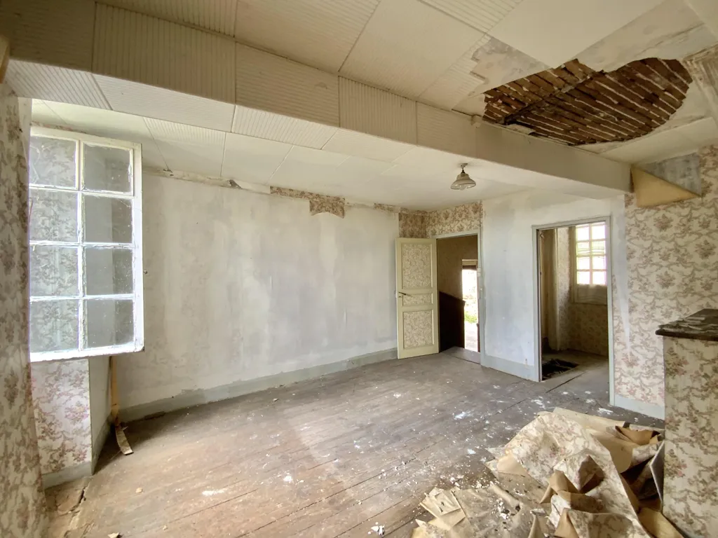 Pièces - Maison à Rénover dans le Village de Mézin