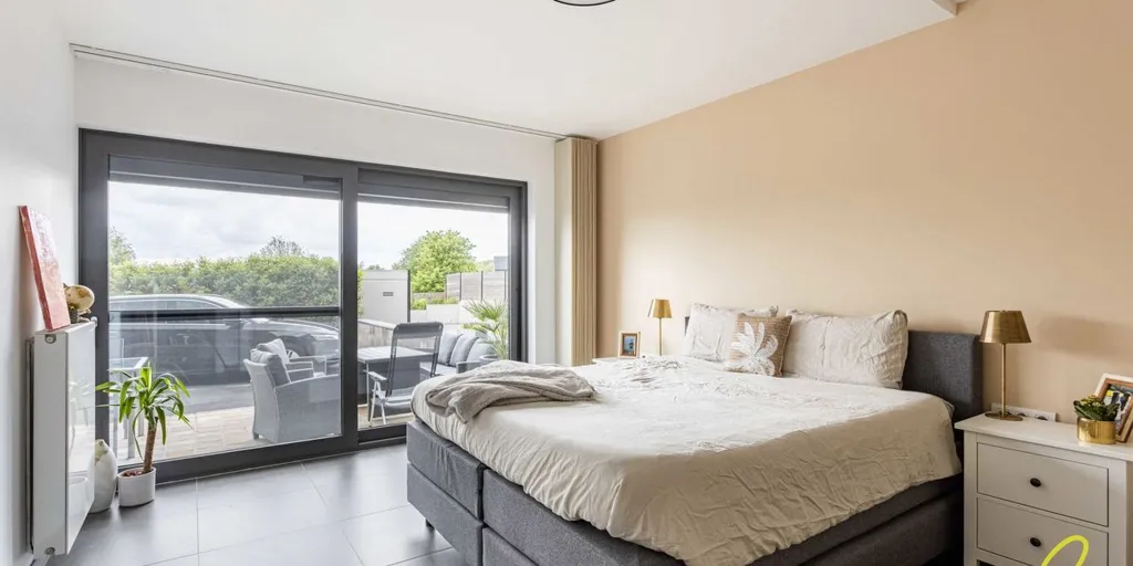 Chambres - Appartement avec 2 Terrasses à Onkerzele