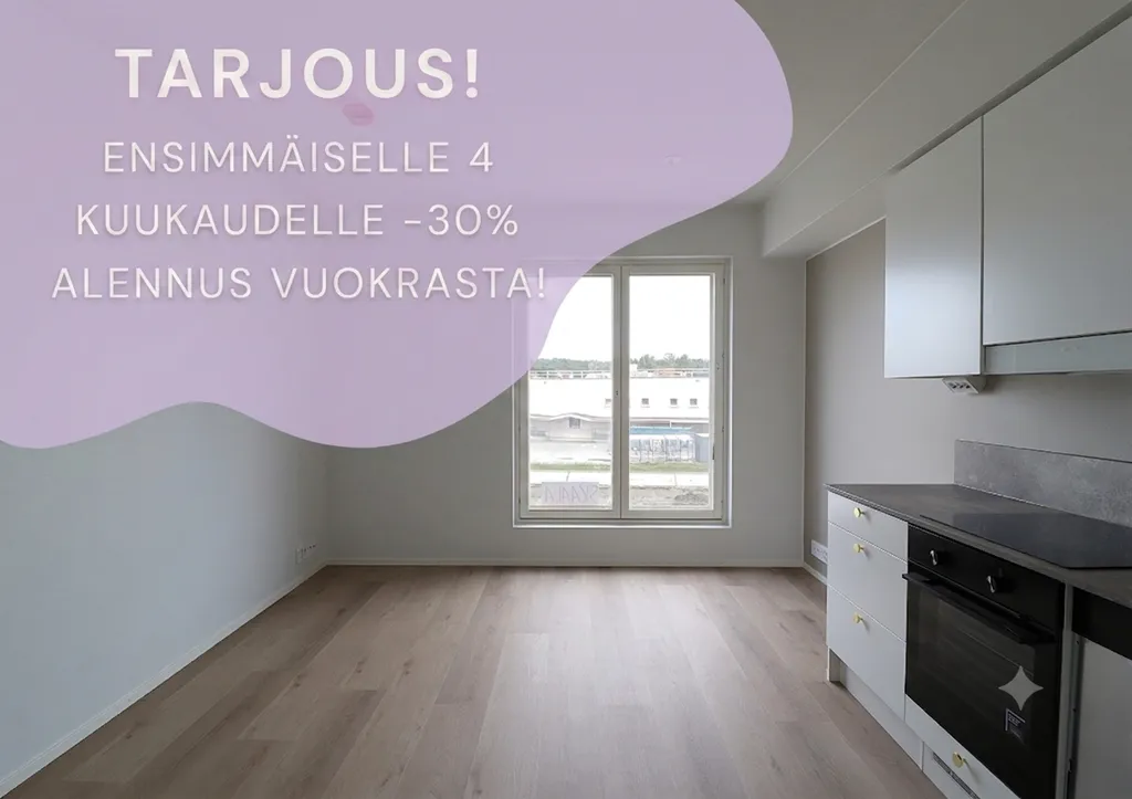 Cucina - Modern Flat with Parking in Pitkämäki, Turku
