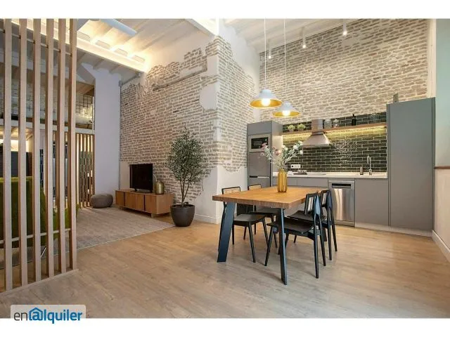 Salle à manger - Loft with Air Conditioning in Seville's Old Town