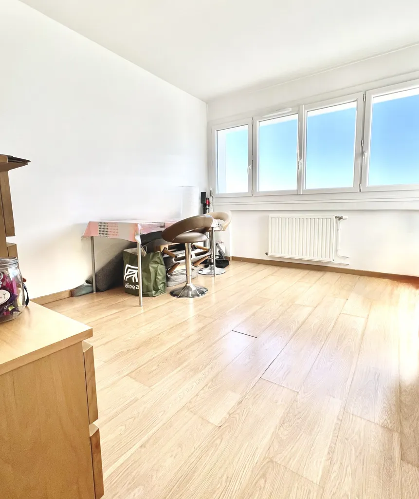 Living Room - Renovated T3 with Balcony in Saint-Etienne