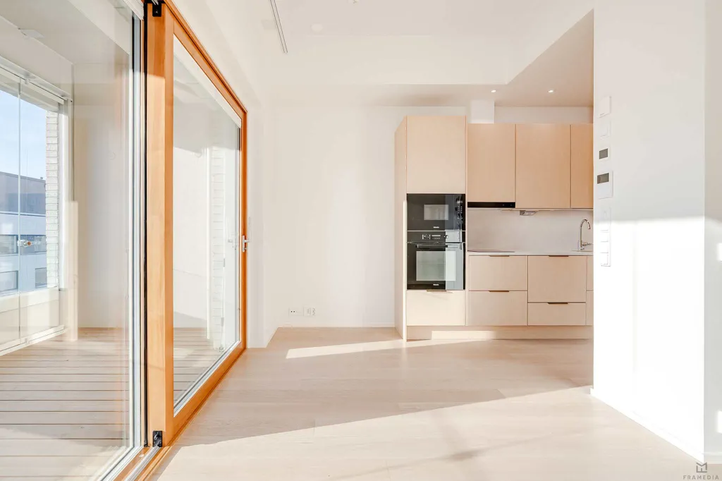 Elutuba - Modern Studio Flat with Balcony in Tampere Centre