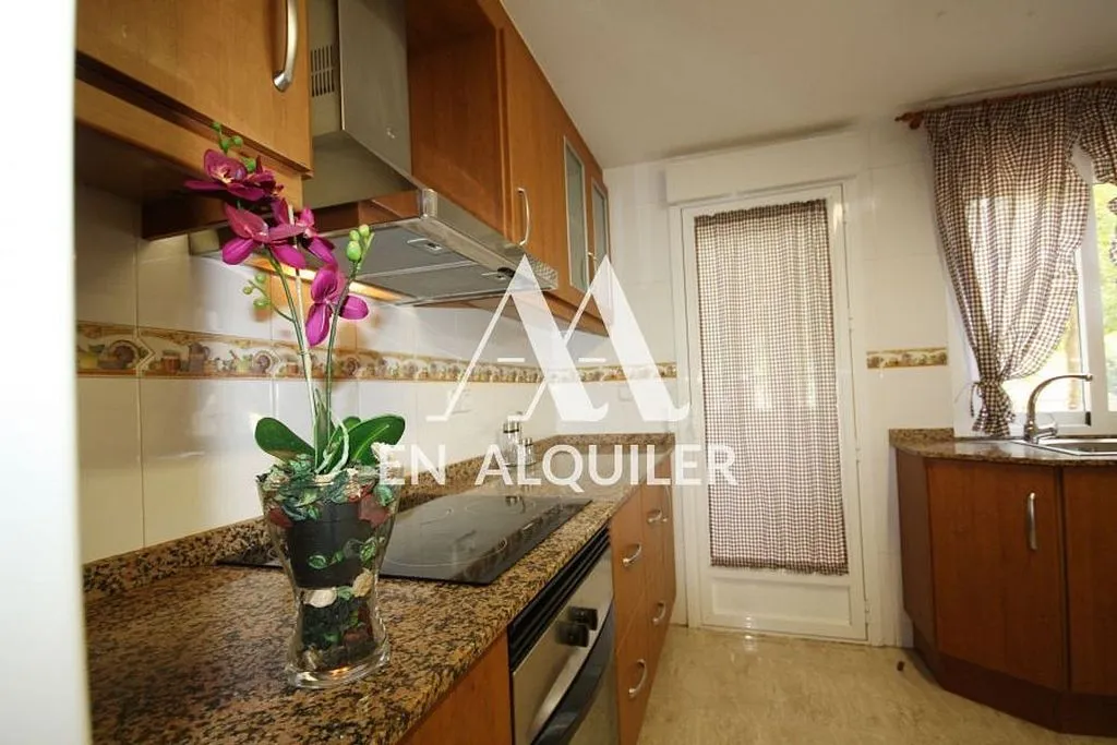 Kitchen - Chalet with Pool in Altorreal