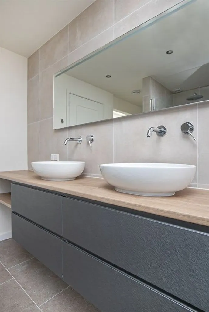 Salles de bain - Partly-Furnished 4-Bedroom House with Garden in Voorburg
