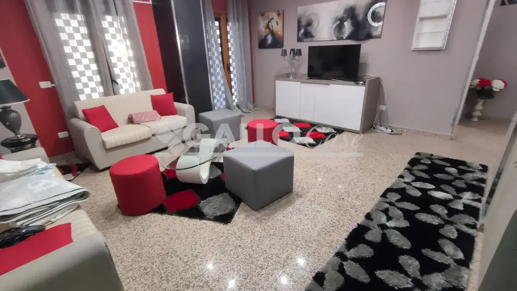 Soggiorno - Refurbished Apartment with Balcony in Rende
