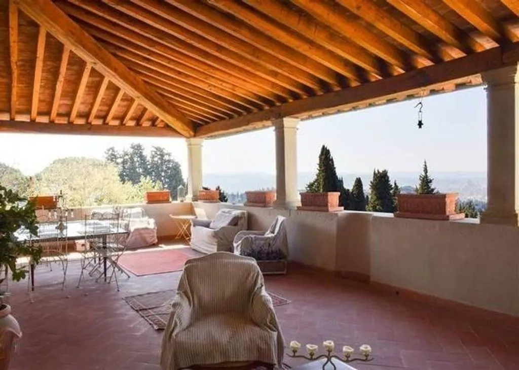 Terrasse - Historic Villa with Panoramic View in Fiesole