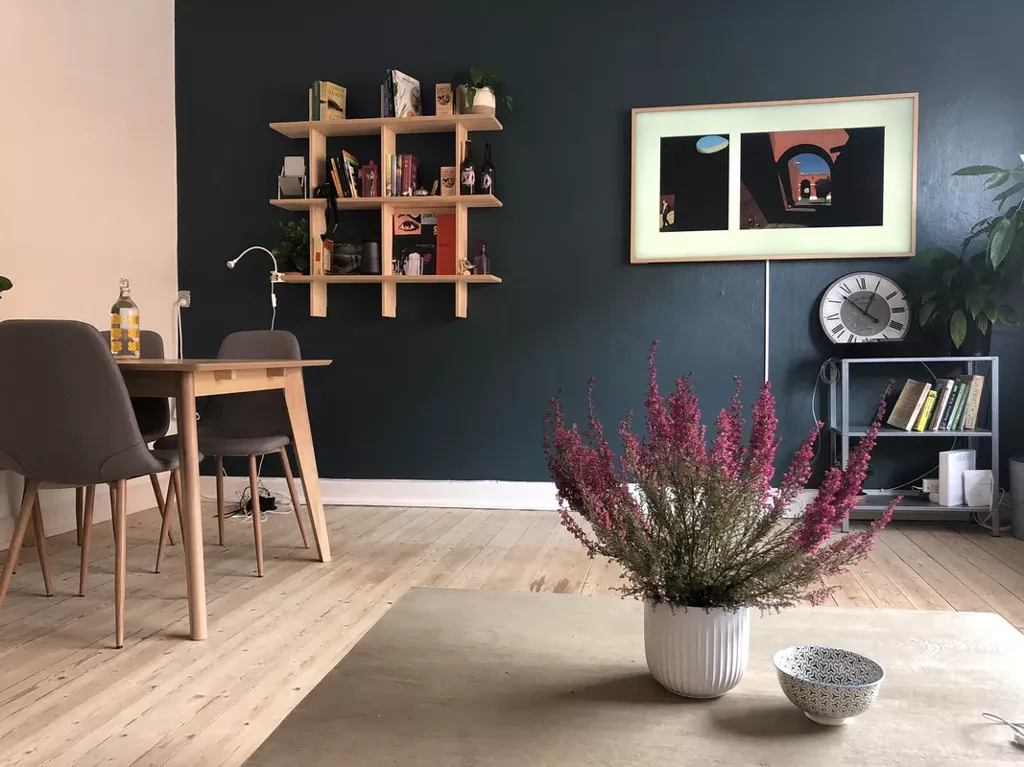 Salle à manger - Two-Bedroom Flat with Garden in Ø-Gade Quarter