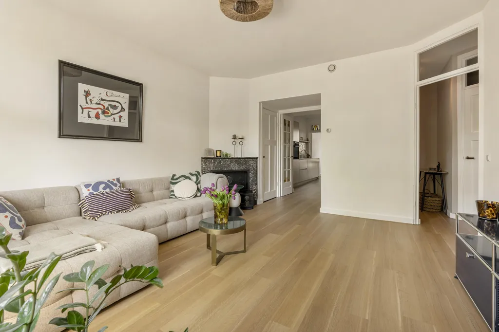 Séjour - Renovated Ground Floor Flat with Water View in Amsterdam
