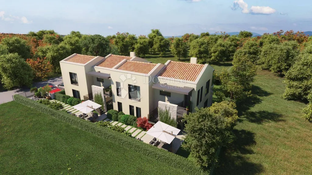 Vue aérienne - Modern Apartment with Balcony in Poreč