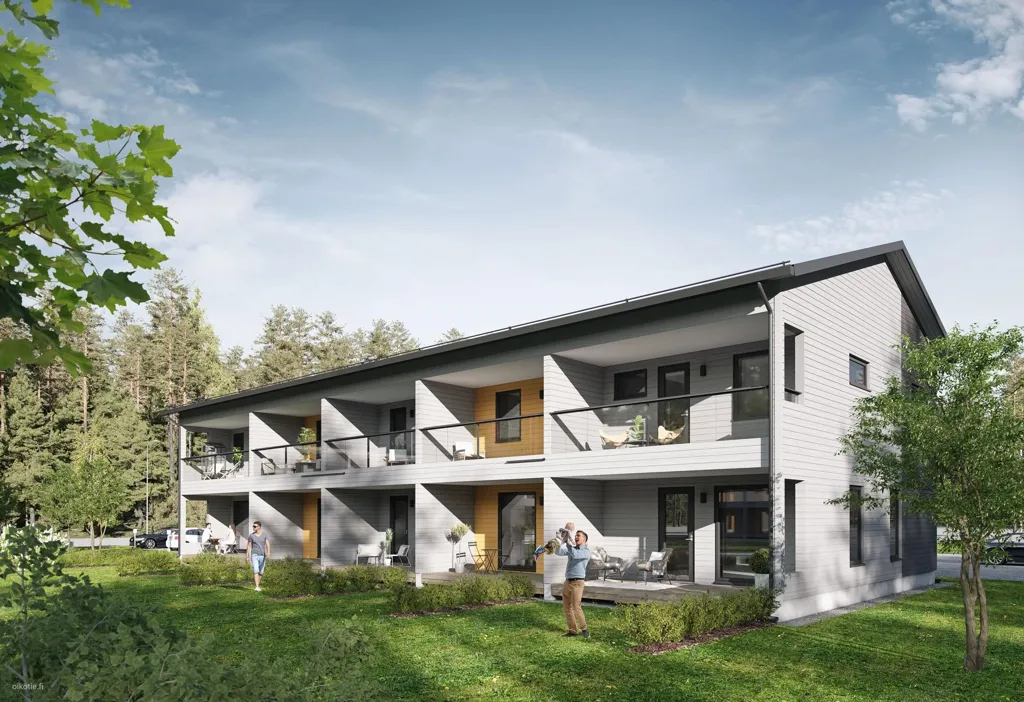 Modern Apartment with Garden in Nokia Viiki