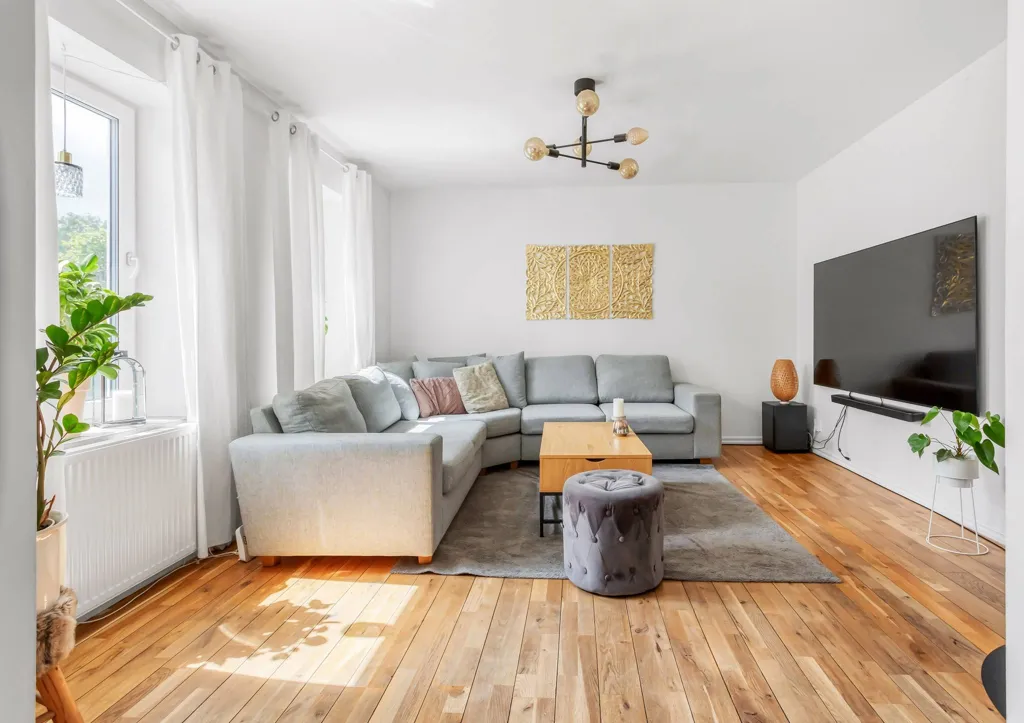 Séjour - Charming Villa with Large Garden in Rydsgård
