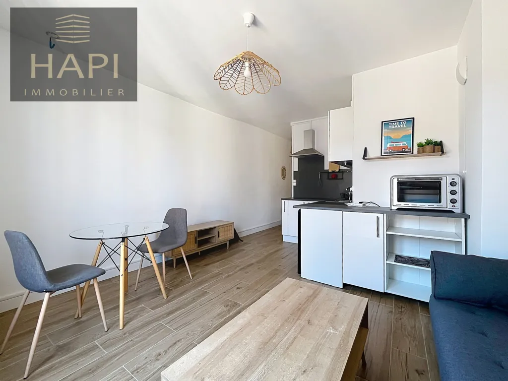 Séjour - Appartement Rénové avec Balcon au 2e Arrondissement de Lyon