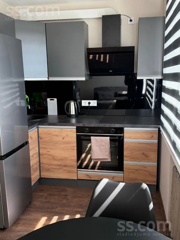 Cuisine - Studio Flat with Garden Access in Līvāni