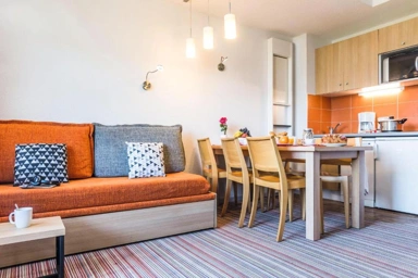 Sala da pranzo - Tourism Residence Flat with Balcony in Courchevel