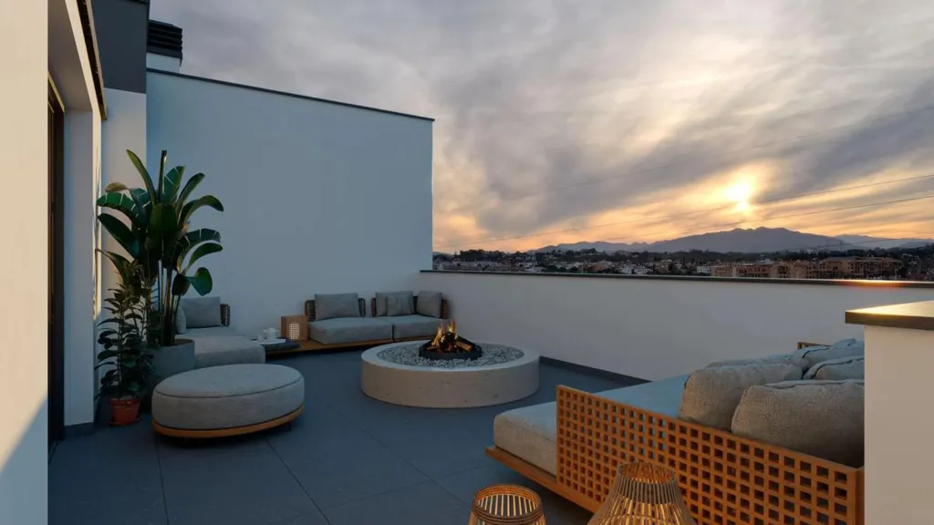 Terrasse - Appartement 2 chambres à ES