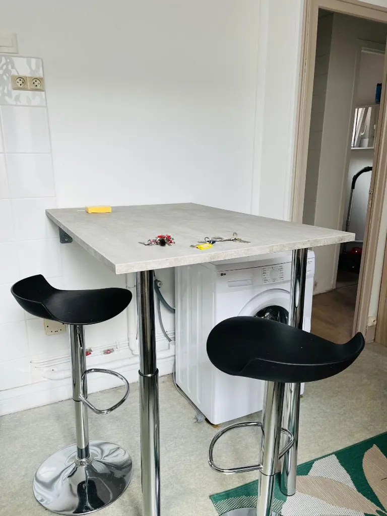 Cuisine - Appartement Meublé en Centre Ville à Saint-Quentin