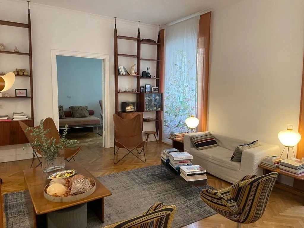 Soggiorno - Luxury Apartment with Elevator in Parioli, Rome