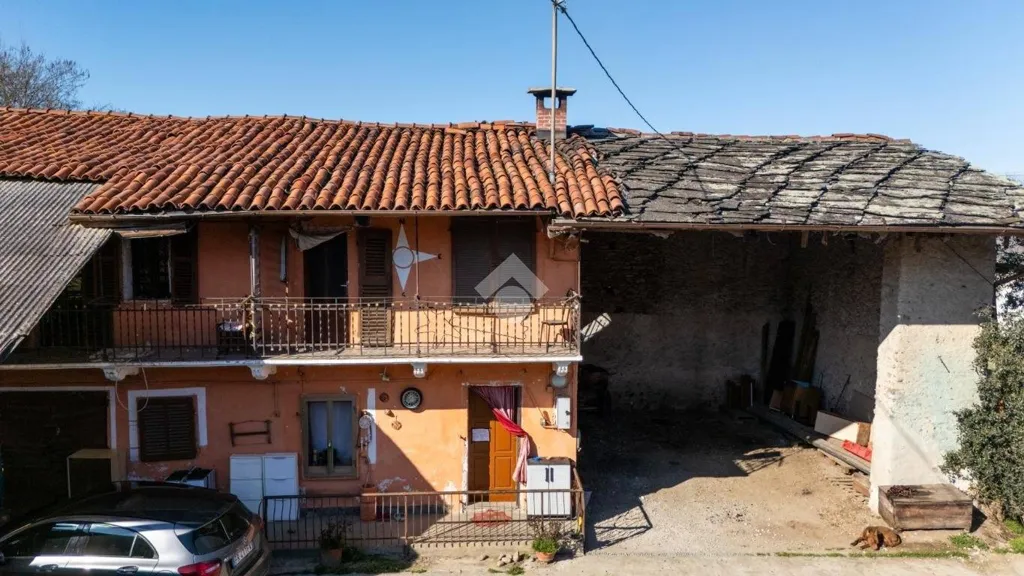 Vue aérienne - Semi-Detached Rustic House with Land in Envie