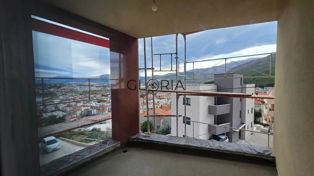 Balcone - 2-Bedroom Apartment with Panoramic View in Podstrana