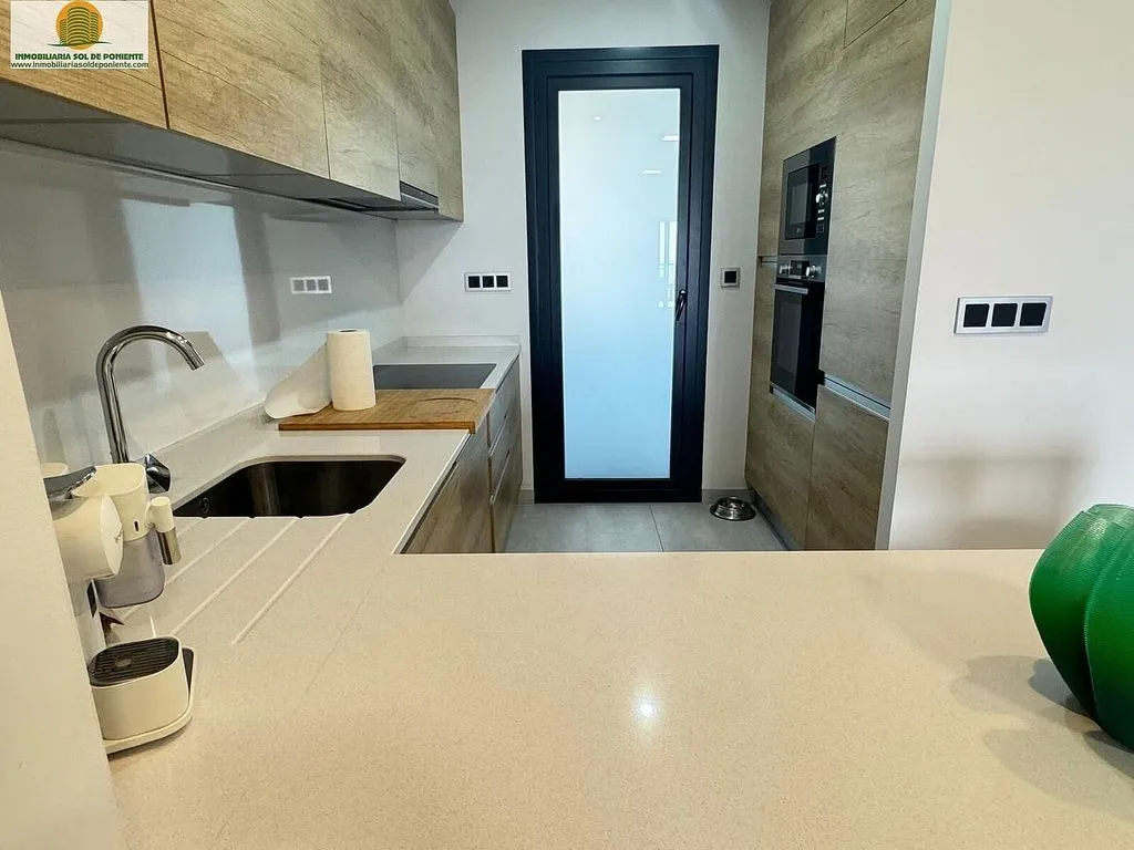 Köök - Modern Apartment with Pool in Poniente Beach
