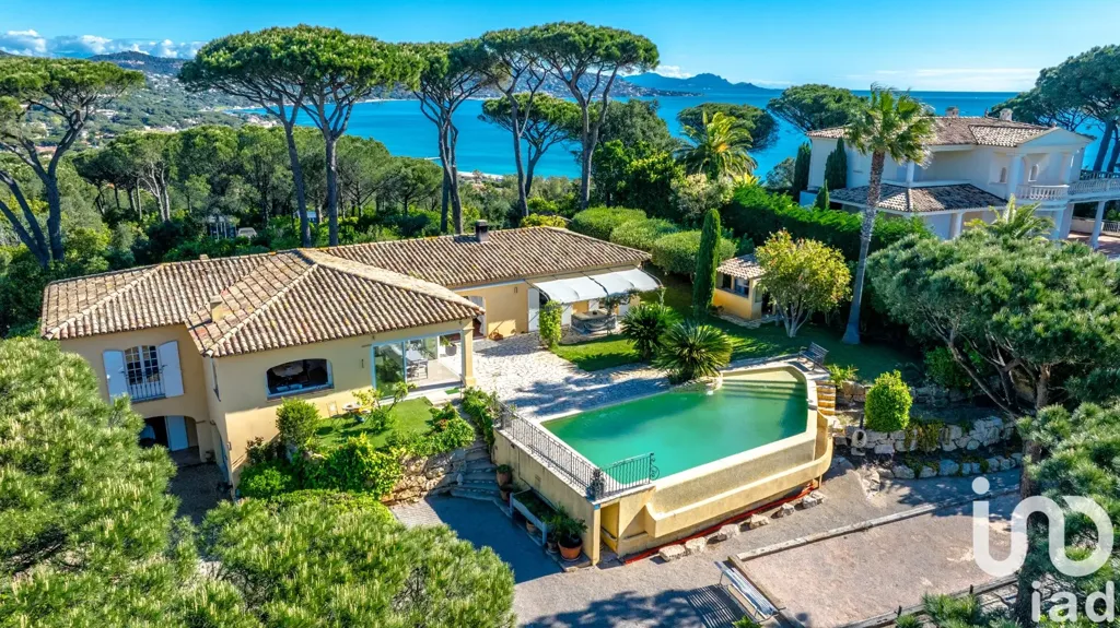 Aerial - Luxury Villa with Sea Views in Sainte-Maxime