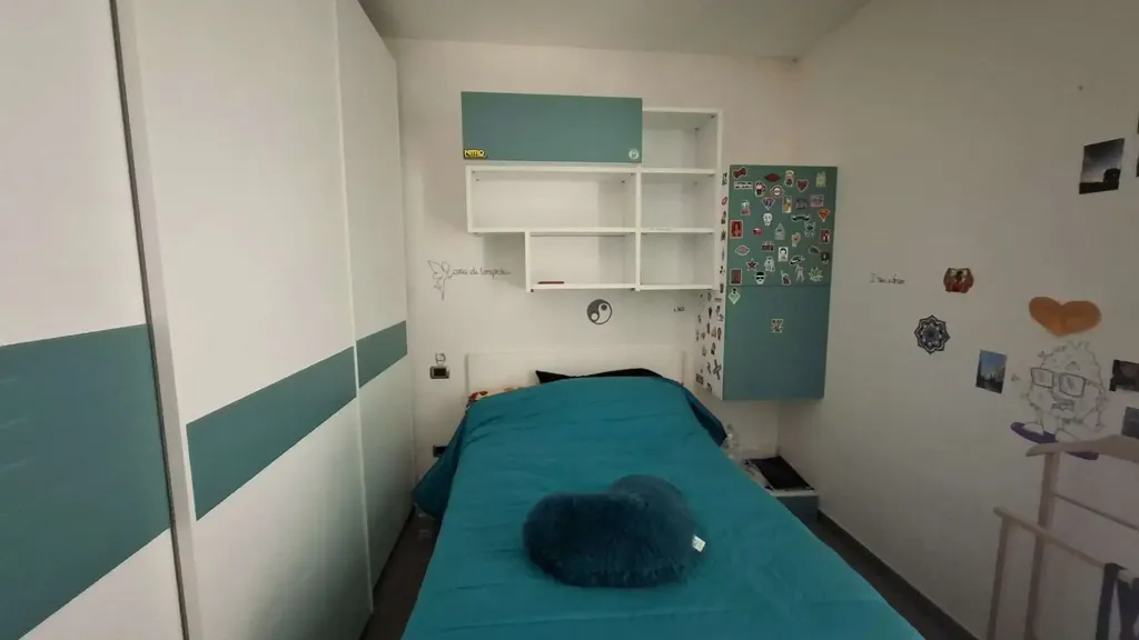 Bedrooms - Villa Portion with Pool in Spoleto