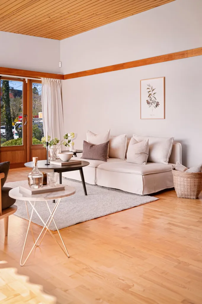 Séjour - Architect-Designed Villa with Seafront in Boganesstraen