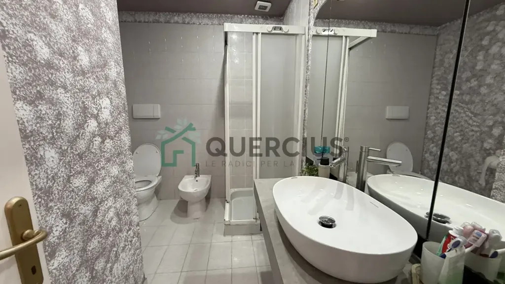 Bagni - Rear-Adjoining House with Balcony in Monteforte d'Alpone