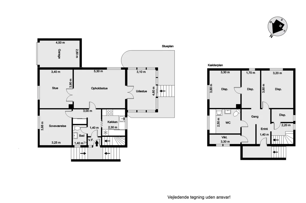 Plan - 1951 Villa with Garden in Holstebro