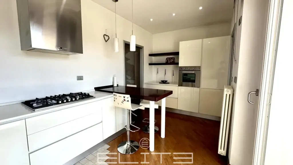 Kitchen - Modernised Apartment with Balcony in Ancona