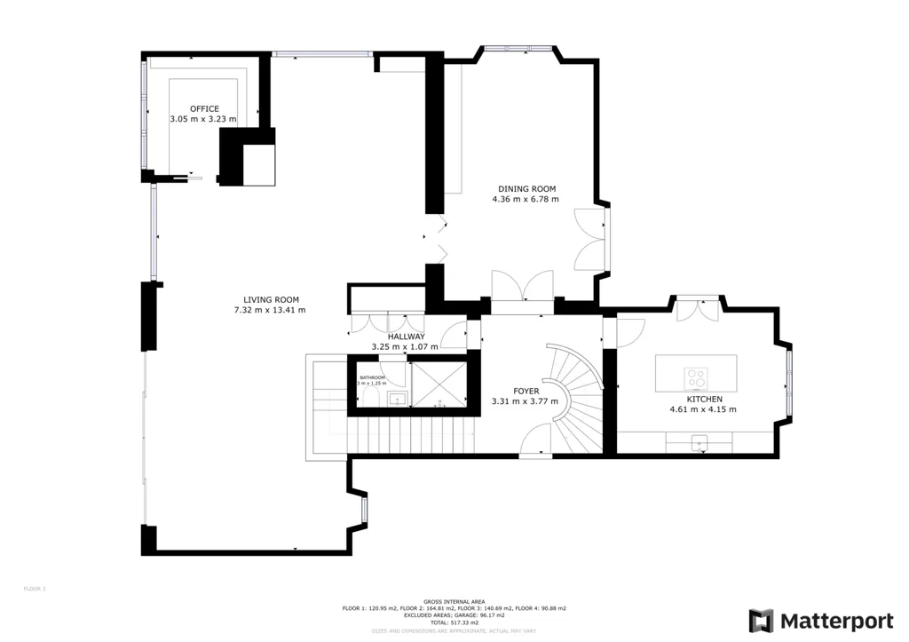 Plan - 7 Bedroom House with Pool in Restelo, Lisbon