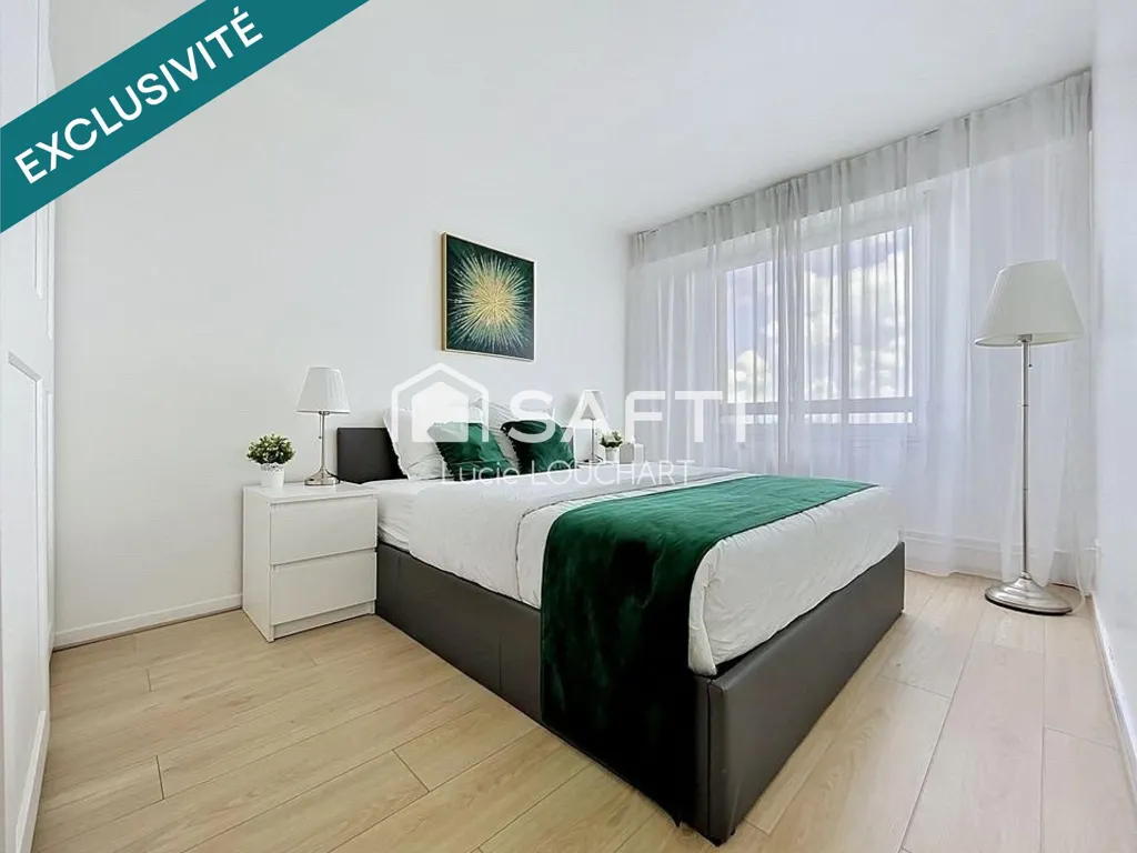 Chambres - Appartement 3 Pièces avec Balcon en Centre-Ville à L'Hay-les-Roses