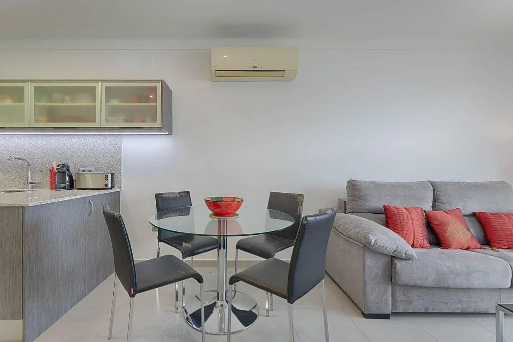 Cuisine - Seafront Apartment with Terrace in Roses