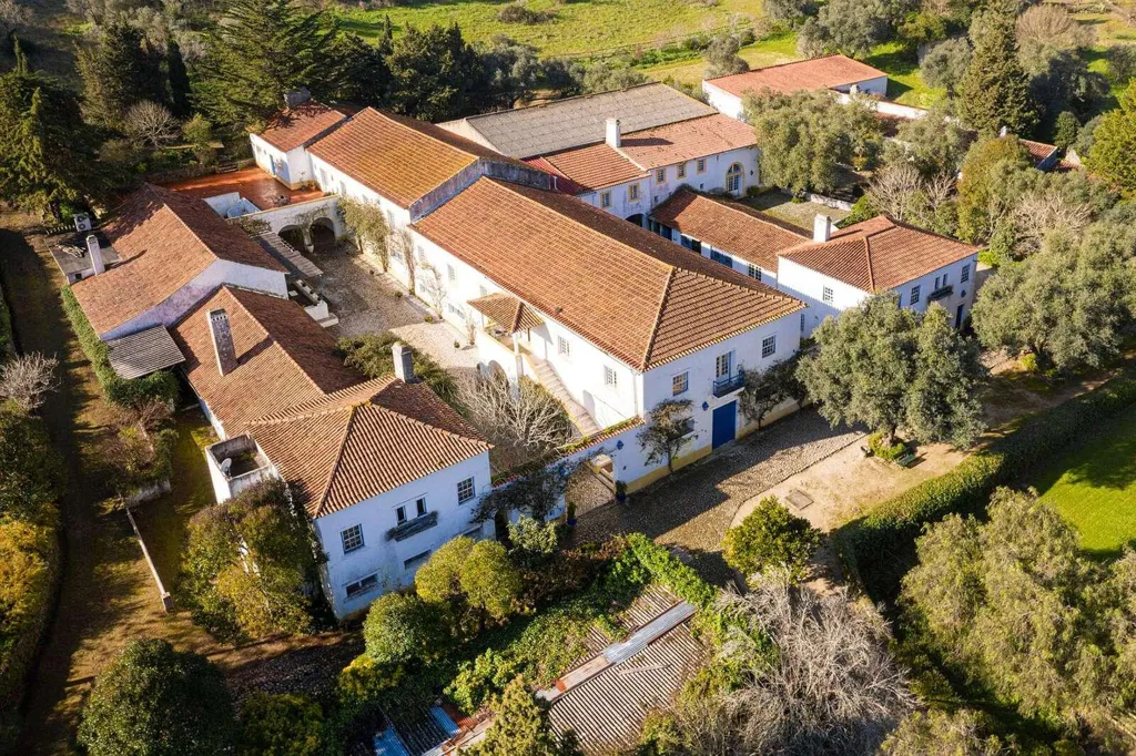 Vue aérienne - Heritage Manor with Golf Course in Sintra