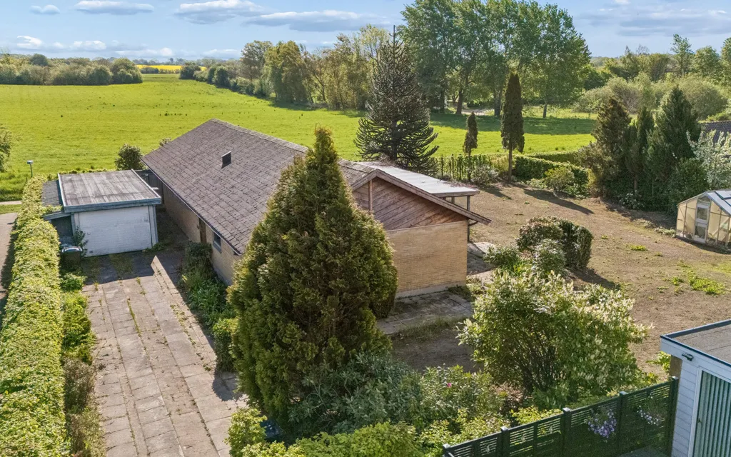 Vue aérienne - Classic 70s Villa with Garden in Beder