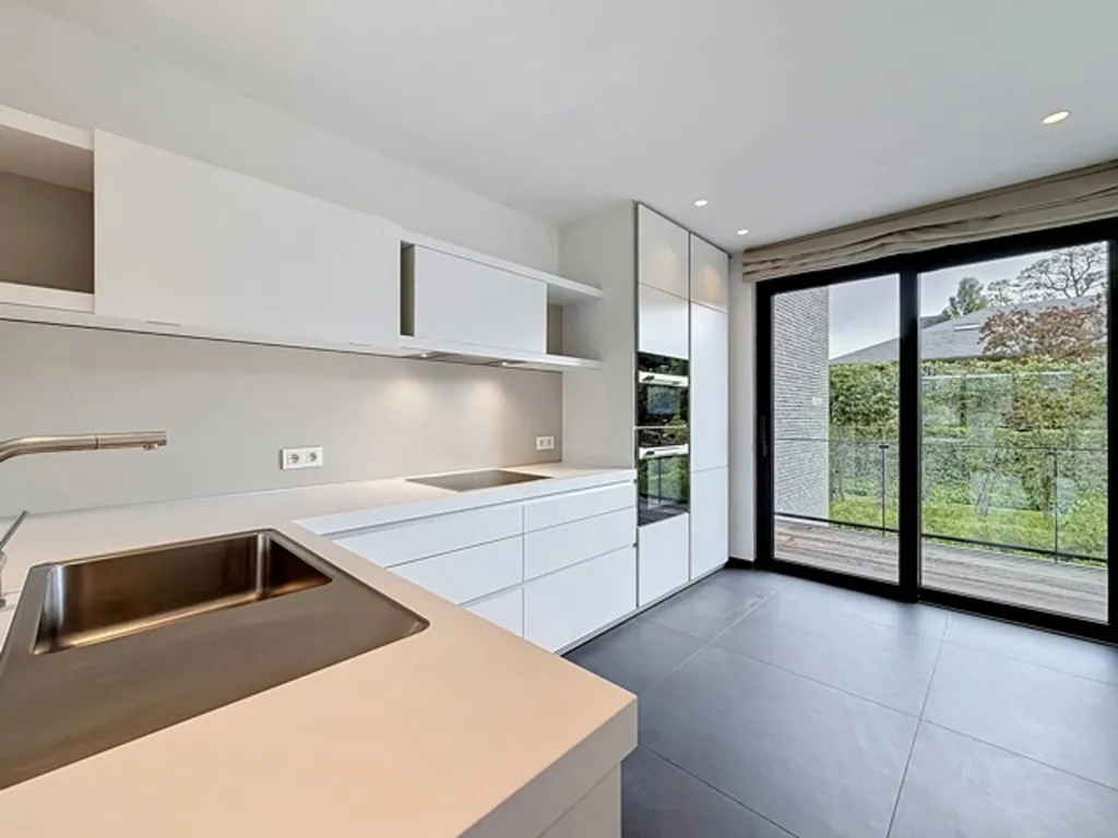Köök - Luxury Apartment with Terrace in Waterloo