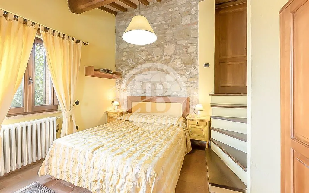 Chambres - 12-Bedroom Villa with Pool in Todi, Italy