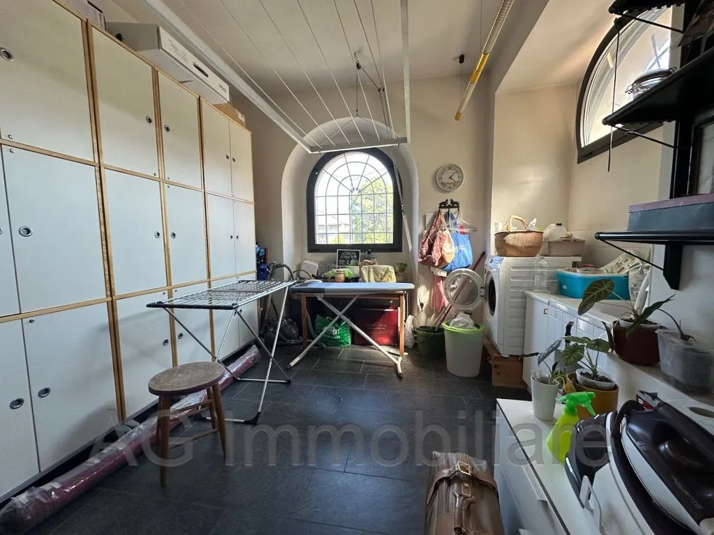 Utility Room - Rear-Converted Attico with Balcony in Verbania
