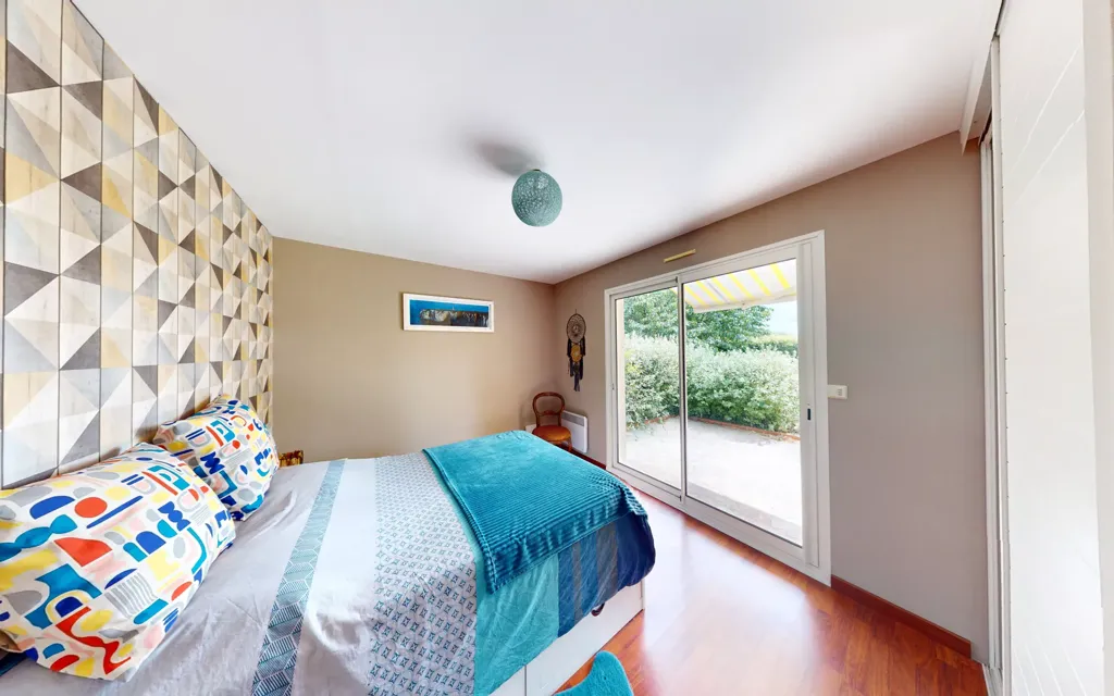 Chambres - Bungalow plein sud avec jardin à Octeville-sur-Mer