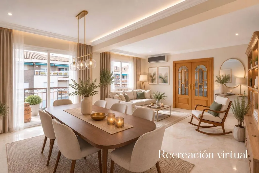 Söögituba - Luxury Flat with Balcony in Gran Capitán, Granada