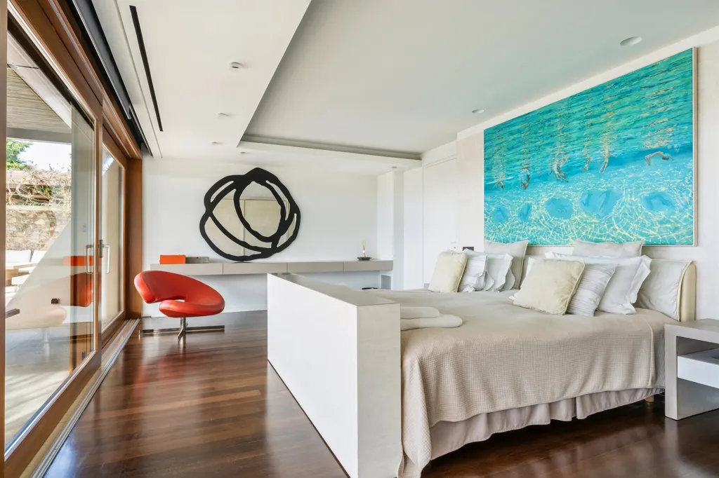 Camere da letto - Seafront Villa with Pools in Mavro Lithari