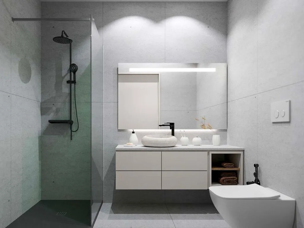 Salles de bain - Luxury Flat with Private Terrace in Portimão