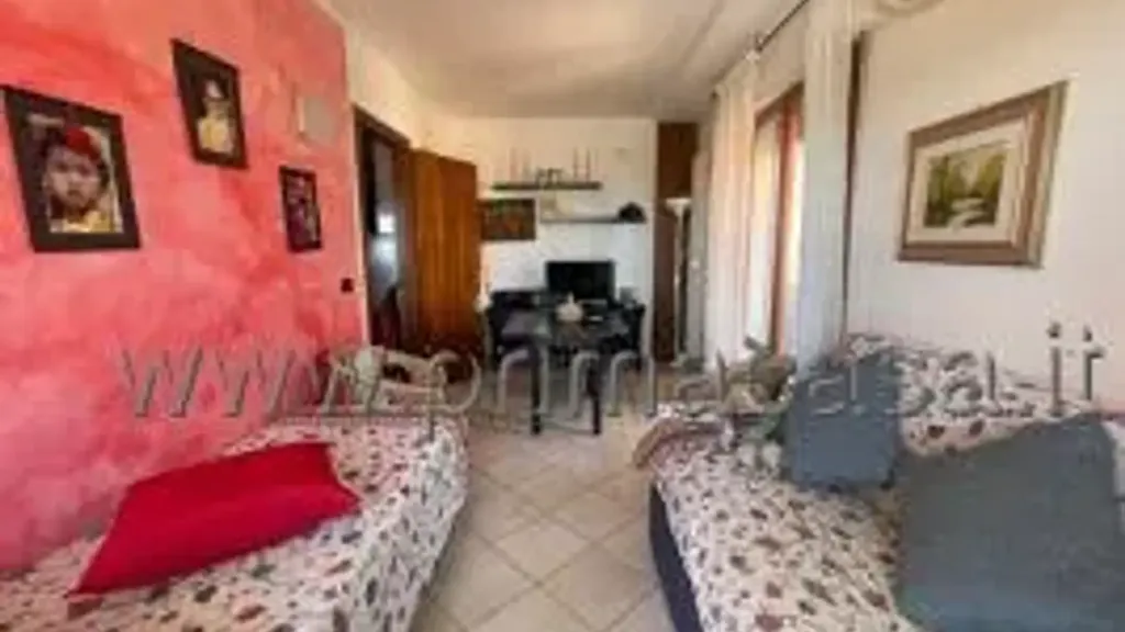 Séjour - Seafront Apartment with Balcony in Sottomarina