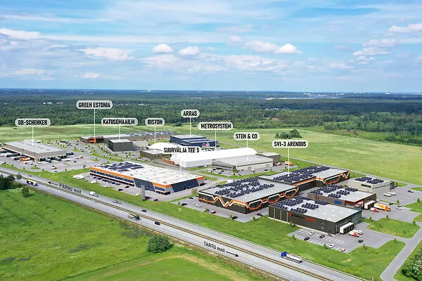 Õhuvaade - Office Space with Warehouse in Harju County