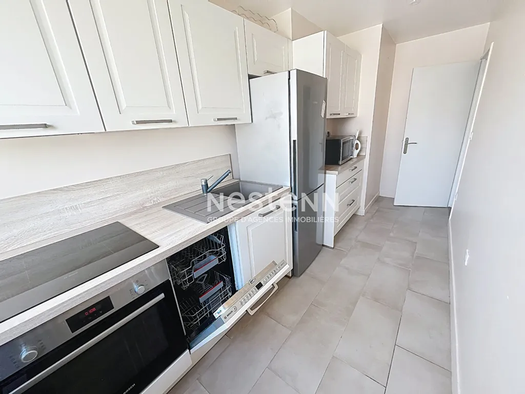 Köök - Bright 3-Bed Flat with Balcony in Issy
