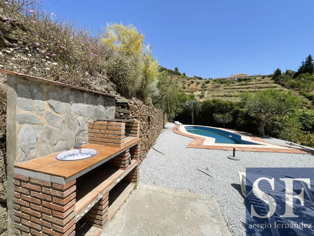 Pool - Villa with Pool and Valley Views in Sayalonga