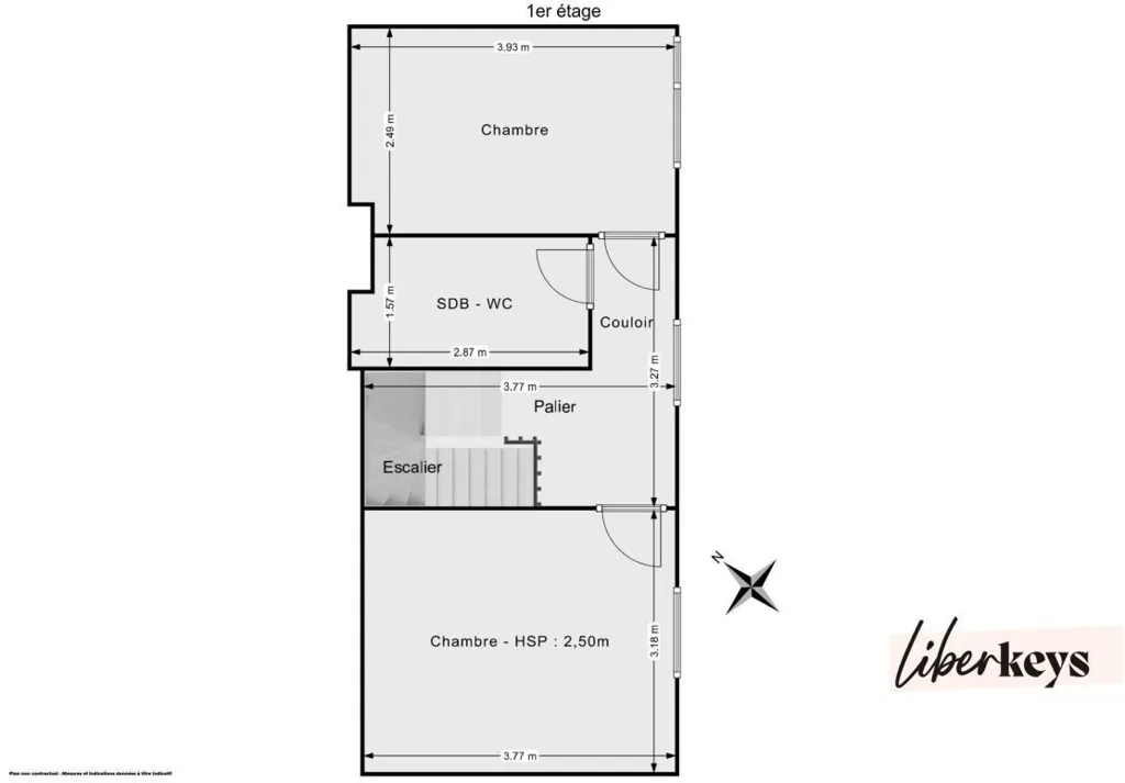 Plan - Maison Récente avec Patio à Nantes