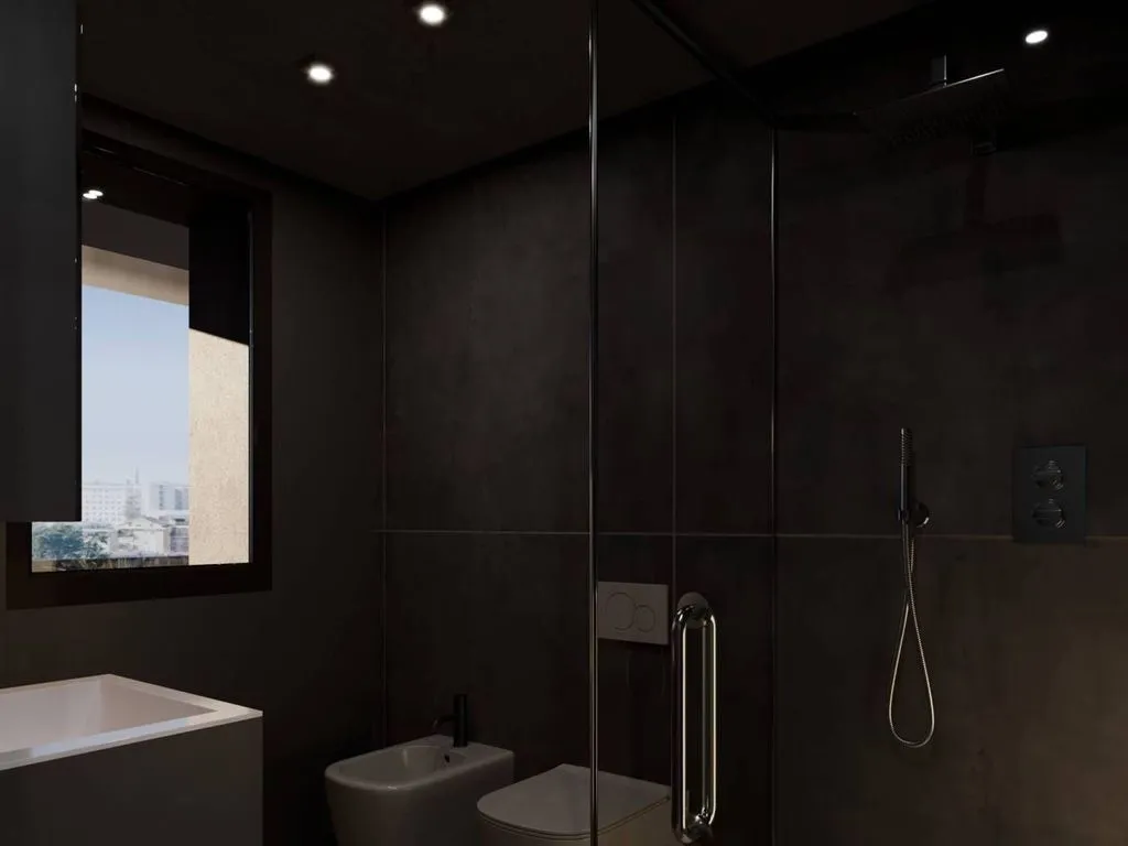 Salles de bain - Luxury Attico with Panoramic Terrace in Verona